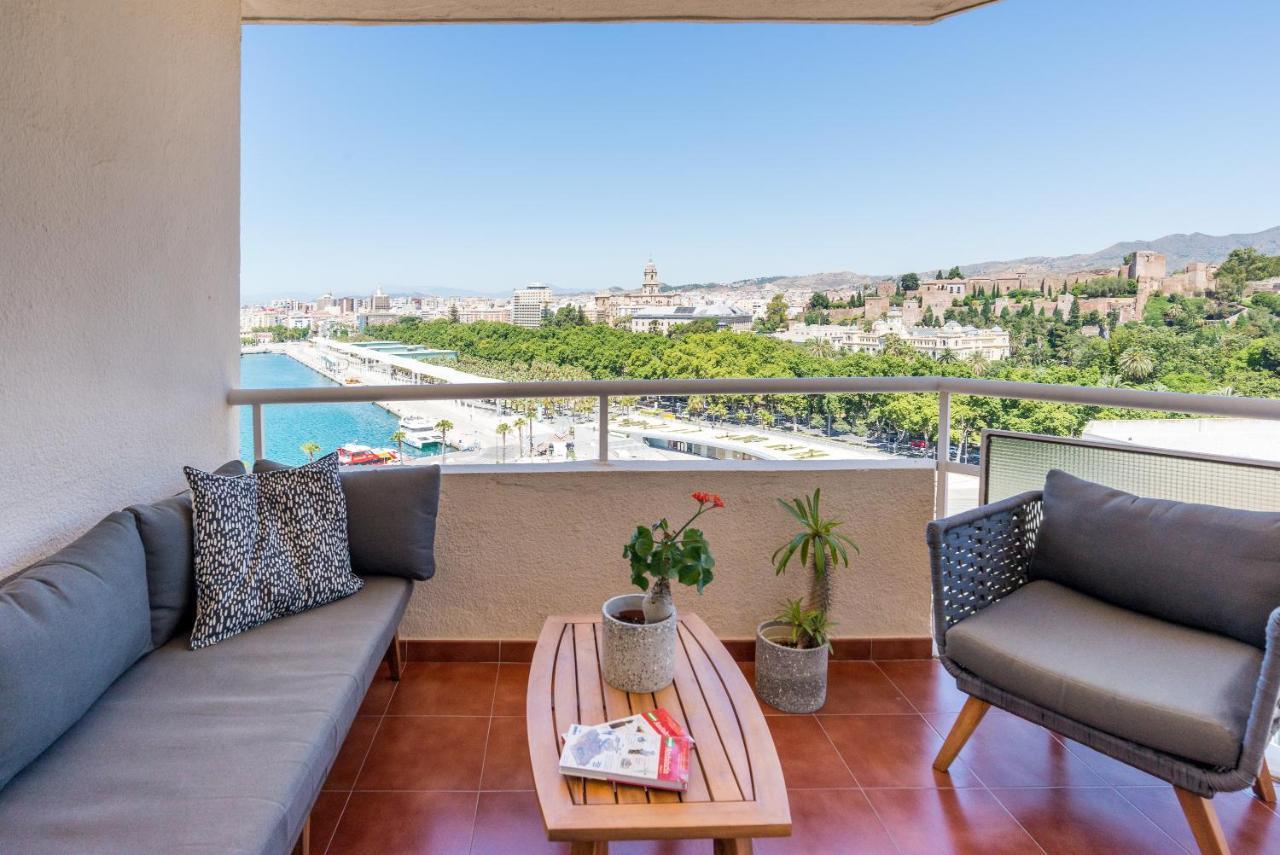 Appartamento Malagueta-Muelle 1 Puerto 3 Málaga Esterno foto