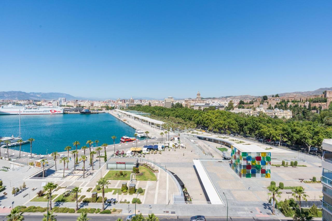 Appartamento Malagueta-Muelle 1 Puerto 3 Málaga Esterno foto